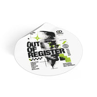 Out of Register Vinyl Sticker – Creative Minds Graphic Decal — view 2