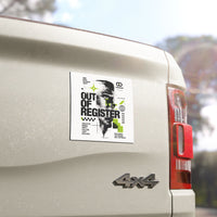 Out of Register Creative Mindset Car Magnet — view 4