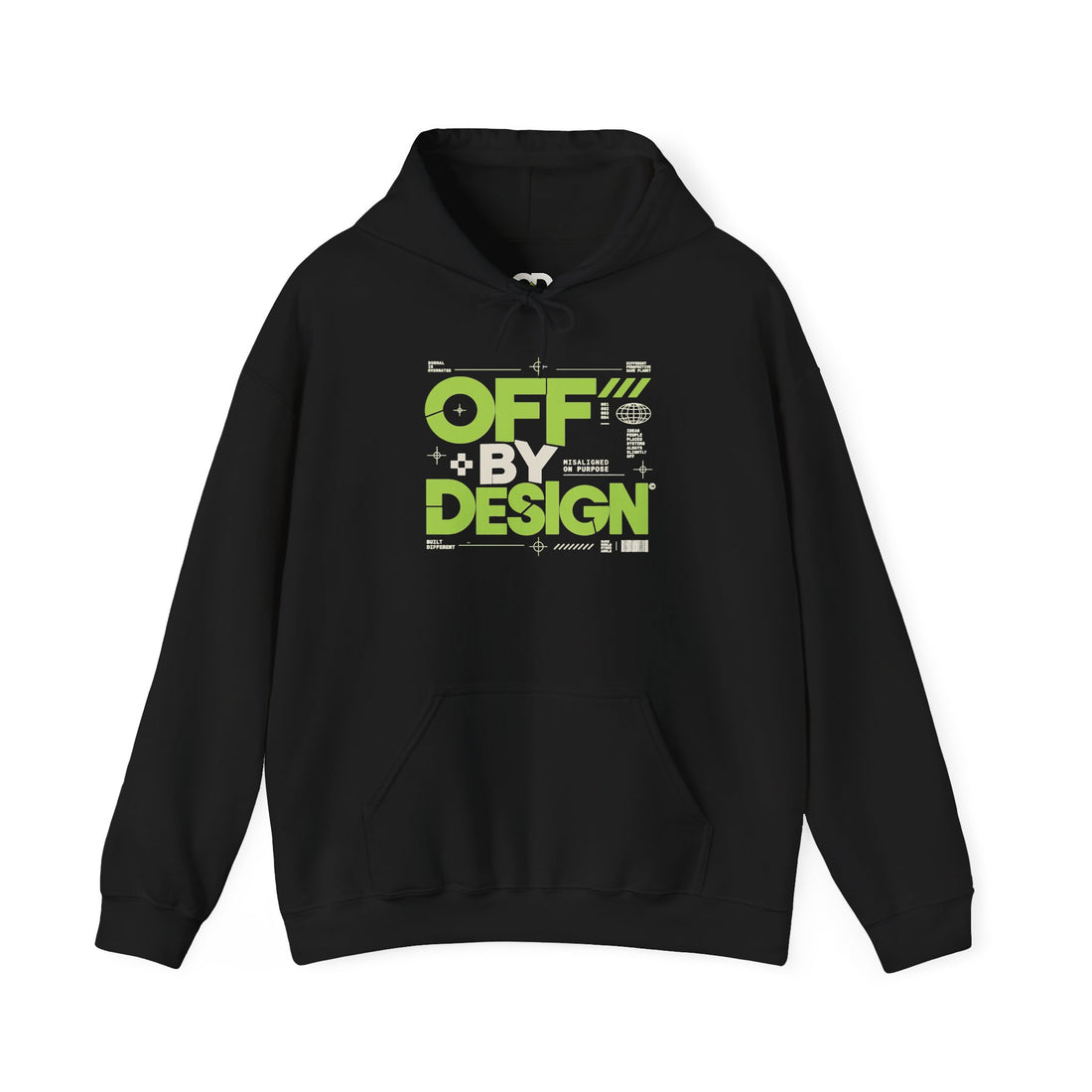 OFF BY DESIGN — Graphic Hoodie
