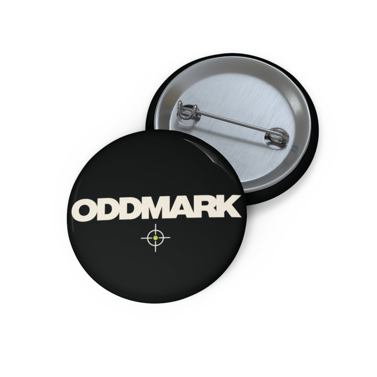 Oddmark Logo Pin Button — 1.25"