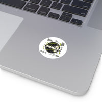 Oddmark “Built Different” Round Vinyl Sticker — view 4